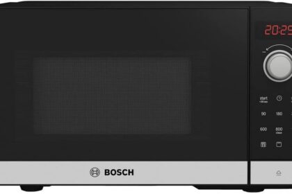Bosch FEL023MS2 Series 2 Encimera Microwave Only 20 L 800 W Black, Stainless Steel Maple