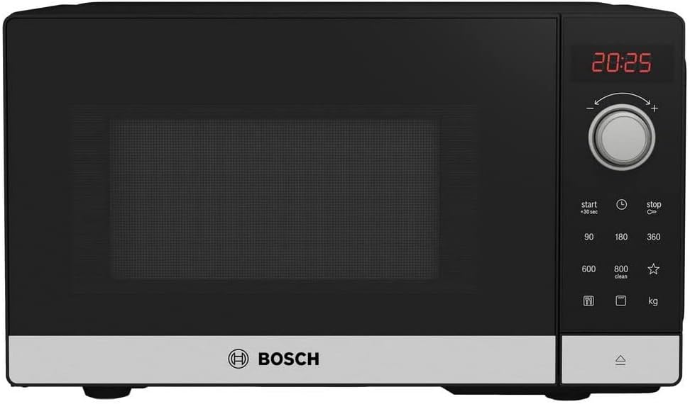 Bosch FEL023MS2 Series 2 Encimera Microwave Only 20 L 800 W Black, Stainless Steel Maple