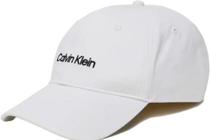 Calvin Klein Uomo Cappellino Embroidery in Cotone