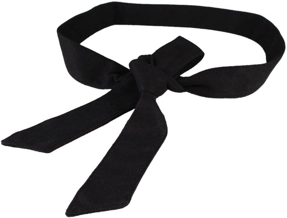 zalati Wool Belt for Women's Winter Coat Wool 172 cm, Black, One Size, Black, One size