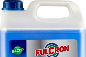 FULCRON Brillantante Lavastoviglie, Additivo Acido Concentrato, Assicura Un'Asciugatura Rapida e Senza Aloni, 5 L, Liquido