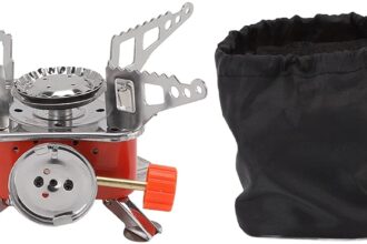 Portable Folding Gas Stove, Folding Gas Stove for Outdoor Cooking and Picnic