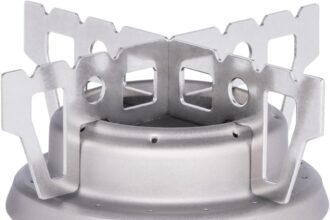 Fornello A Spirito In Titanio Campeggio Fornello Ad Alcool Mini Fornello Ad Alcool Bruciatore A Spirito Portatile Ultraleggero Con Piccolo Sacco Per Picnic Zaino In Spalla Escursionismo Ti1512I