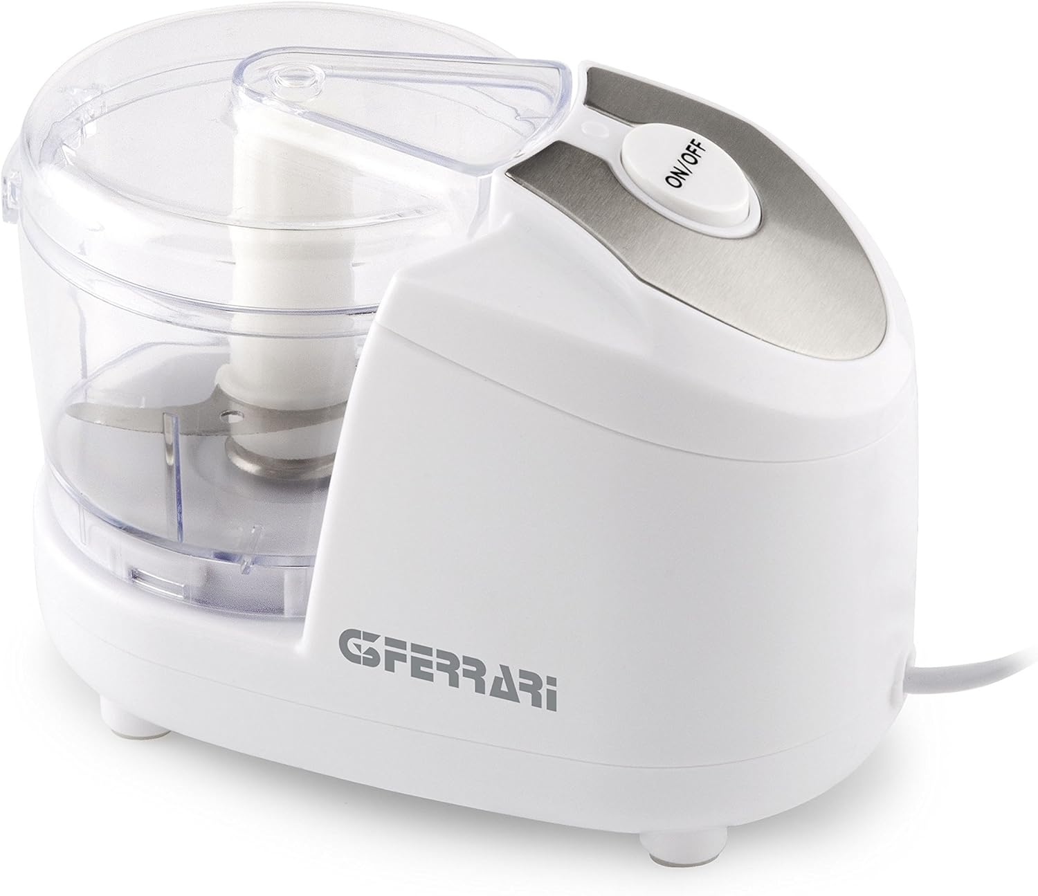 G3 Ferrari G20010 Realmix Chopper, 250 W, 0.4 Litre, Stainless Steel, White/Silver