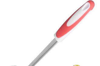 Intingoli Beccuccio Versatore Cucchiaio, Mestolo per Salsa in Acciaio Inossidabile 12,01 x 3,35 pollici per salse ed intingoli