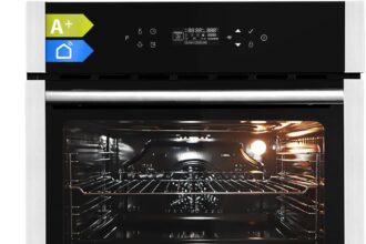 KKT KOLBE Forno da incasso 60 cm 70 L, 2,8 kW, rosticceria con spiedo (barbecue), aria ventilata, controllo via app Wi‑Fi, timer automatico, EB8313HC