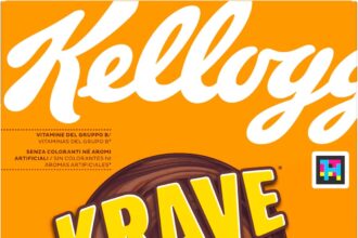 Kellogg's Krave Choco Nut | Chocolate and Hazelnut Flavour | Breakfast Cereals | Single Pack of 410g (1 x 410g)