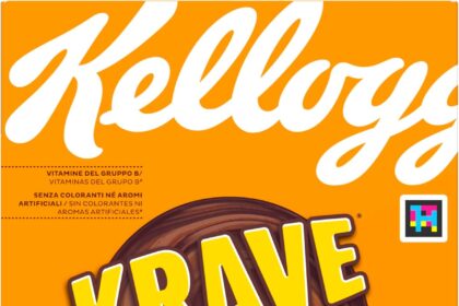 Kellogg's Krave Choco Nut | Chocolate and Hazelnut Flavour | Breakfast Cereals | Single Pack of 410g (1 x 410g)