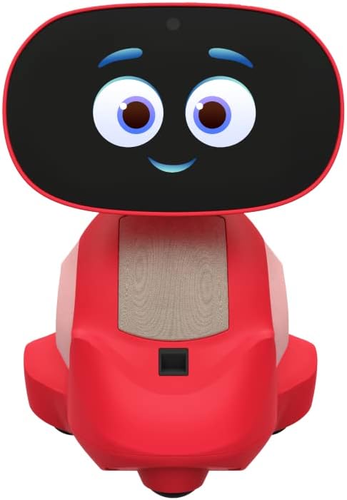 Miko 3: Artificial Intelligence Smart Robot for Kids | Learning and Training STEM Robot with Coding App + Unlimited Games + Programmable Red
