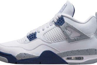 Nike Jordan Air 4 Retro unisex da adulto, Arancia Magma/Arancio Magma, 29.5 EU