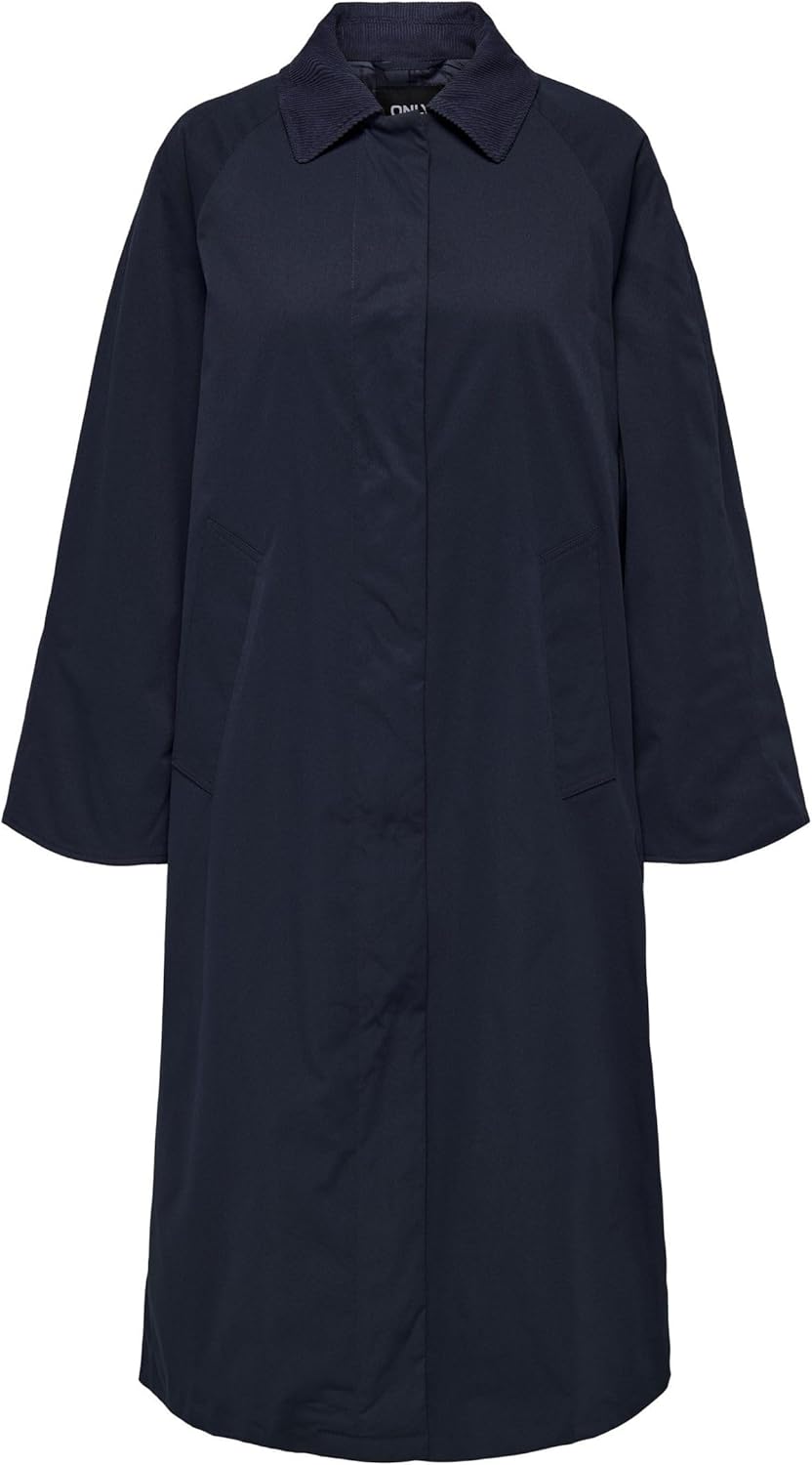 ONLY Onlorchid Corduroy Mix Trench CS Otw Cappotto Donna