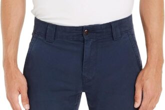 Tommy Jeans Uomo Pantaloni Chino Tjm Scanton Chino Pant Slim Fit