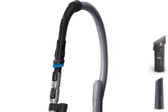 Philips PowerPro Compact Bagless Vacuum Cleaner - 900W Power, PowerCyclone 5, Allergy H13 Filter, Removes 99.9% Dust, Hygienic Emptying, Lightweight Design (FC9332/09)