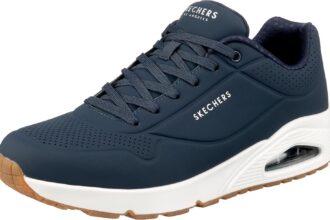 Skechers Uno Stand On Air, Men's Sneakers, Navy Durabuck Trim, 42 EU