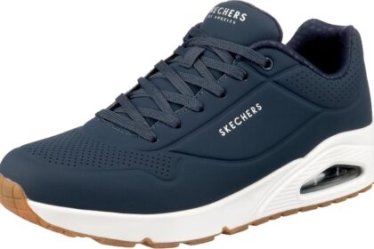 Skechers Uno Stand On Air, Men's Sneakers, Navy Durabuck Trim, 42 EU