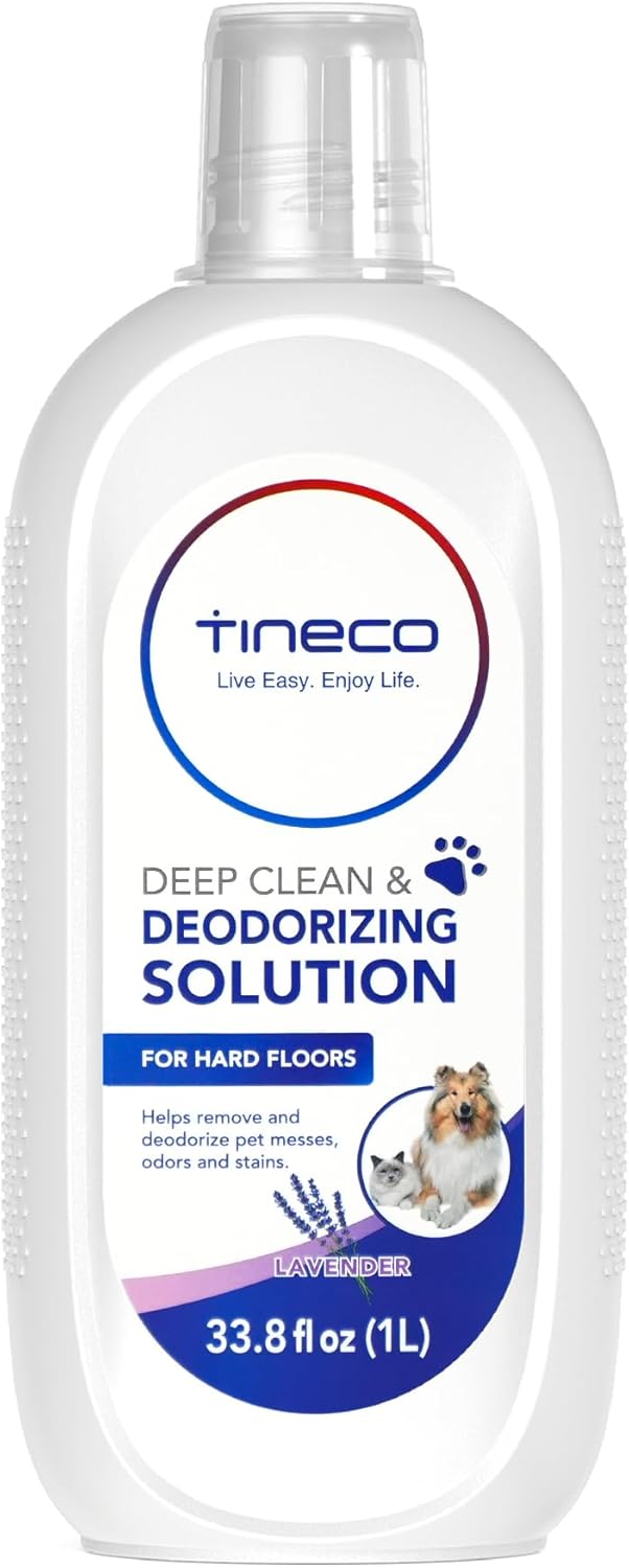 Soluzione per la Pulizia dei Pavimenti Tineco, Deterge Profondamente su Diversi Pavimenti Duri, Profumo di Lavanda, 1 Litro, PER TINECO iFloor 2/3 Breeze/FLOOR ONE S3/S5/S5 Pro 2/S6/S7 Pro