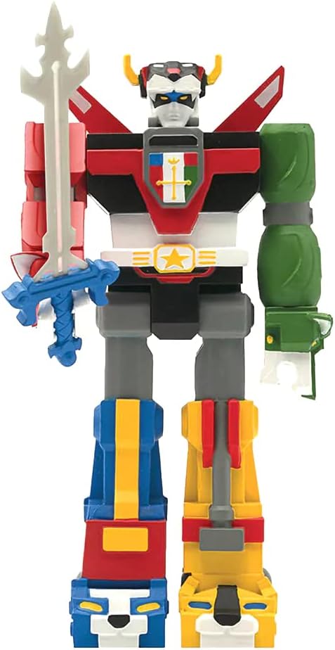 Super7 Voltron Defender of The Universe (Shogun) 3.75" Voltron Action Figure with Accessories Vintage Collectible
