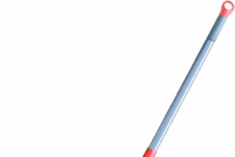 TONKITA Microfibre Twist Mop with Handle, XL Mop with Integrated Wringing System, Anti-Scratch Bumper, Ultra Cleaning Microfibre for All Floors