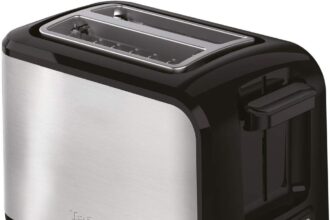 Tefal Express TT410D 2slice(s) 850W Black,Stainless steel toaster