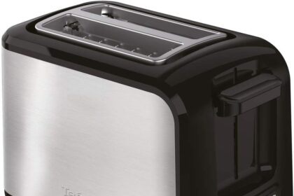 Tefal Express TT410D 2slice(s) 850W Black,Stainless steel toaster