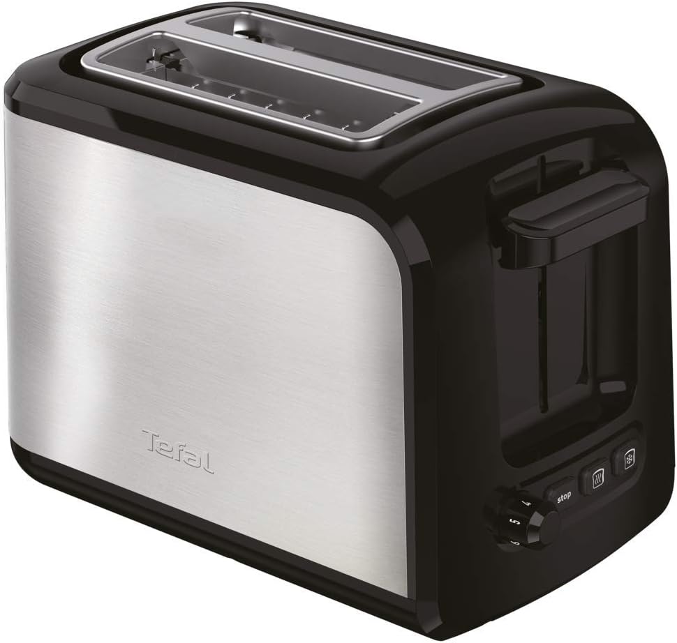 Tefal Express TT410D 2slice(s) 850W Black,Stainless steel toaster