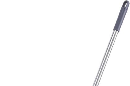 TONKITA PVA Mop System with Metal Handle and Super Absorbent Sponge, Mop with Squeezing Lever Without Bucket, Ideal for All Floors