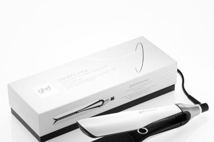 ghd Chronos Max, Piastra Capelli Professionale con Lamelle Larghe Consigliata per Ricci e Chiome Voluminose, Tecnologia HD Predittiva per uno Styling Veloce, Senza Danni da Calore Estremo