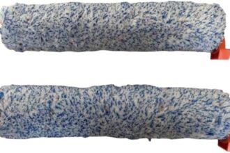 2 Pezzi, Compatibile con ILIFE W90, Lavasciuga Intelligente Senza Fili for La Pulizia A Secco, Accessori di Ricambio for Aspirapolvere, Spazzola Principale, Spazzola A Rullo