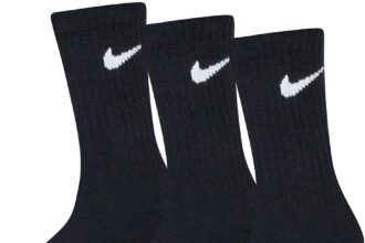 NIKE Boy's Kids Basic Pack Crew 3pk Socks Eu 27-35