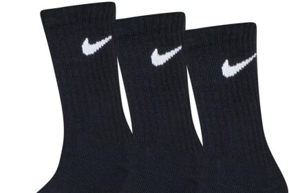 NIKE Boy's Kids Basic Pack Crew 3pk Socks Eu 27-35