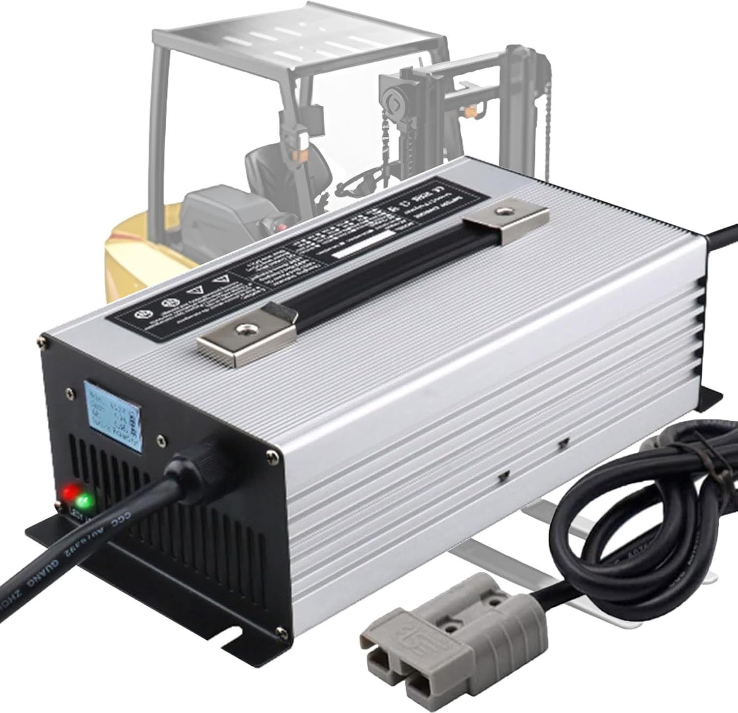 Charger for Forklifts, Charger 12V/24V/36V/48V/60V/72V Lead Charger, for Pallet Truck, Floor Washer Dryer