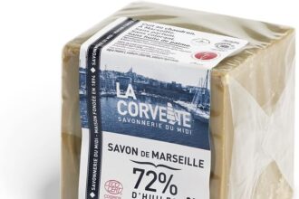 La Corvette, Marseille Soap Cube with Olive Unscented 200g