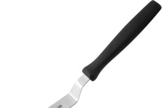 FMprofessional Professional Kitchen Icing Spatula, Durable Stainless Steel Material, Ergonomic Handle, Size 22.5 x 11.5 x 1.5 cm