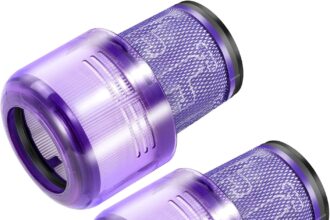 2 Pieces Filters for Dyson V15 V11, Filter for V11 Torque Drive V11 Animal V11 Complete V11 Extra V15 Detect V15s Detect Submarine Filters, Replace for No. # 970013-02 & 97001302