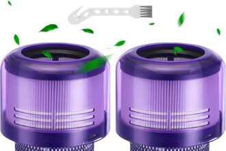 Dyson V11 Filters - Replacement Filter for Dyson V11 Animal/Absolute/Torque Drive/Fluffy/Complete Pro V15 Detect SV14 Cordless Vacuum Cleaners - Compare to Part # DY-970013-02 and 97001302