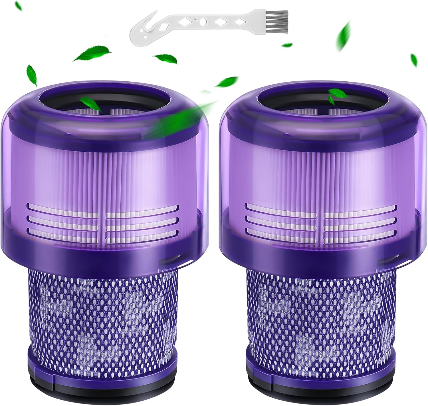 Dyson V11 Filters - Replacement Filter for Dyson V11 Animal/Absolute/Torque Drive/Fluffy/Complete Pro V15 Detect SV14 Cordless Vacuum Cleaners - Compare to Part # DY-970013-02 and 97001302