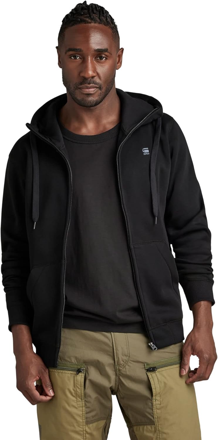 G-STAR Premium Core Hooded Zip Sweater for Men