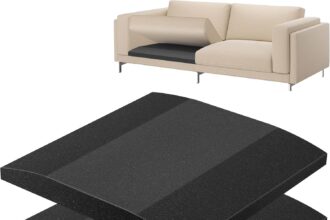 GIONAR 2 Pcs Sofa Cushion Holder 55 x 55 cm Foam Seat Repair Seat Cushion Holder High Density Replacement for Sofa and Armchair