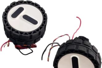 GUWIE Original Drive Wheel, Compatible with Tineco Floor One S5 / S7 / S7 Pro, Accessories for Dry Vacuum Cleaners Spare Parts (2 Pieces)