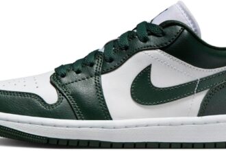 jordan womans air 1 low, green, 40 EU