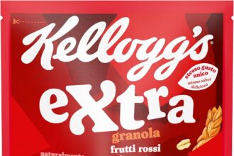 Kellogg's Extra Cereals | Red Fruit Flavour | Granola with Crunchy Oats | Single Pack of 375 g (1 x 375 g)