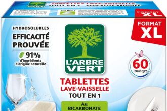 L'arbre vert Water Soluble Dishwasher 60 Doses (Pack of 1)