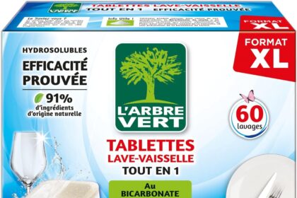L'arbre vert Water Soluble Dishwasher 60 Doses (Pack of 1)