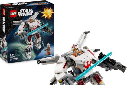 LEGO Star Wars Mech X-Wing by Luke Skywalker, Robot Vehicle Toy Similar to Spaceship, Adventure Games Set for Boys and Girls Age 6+ Small Collectible Gift 75390