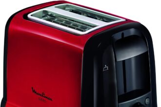MOULINEX Subito Toaster LT260D11 - 2 Slots - Red