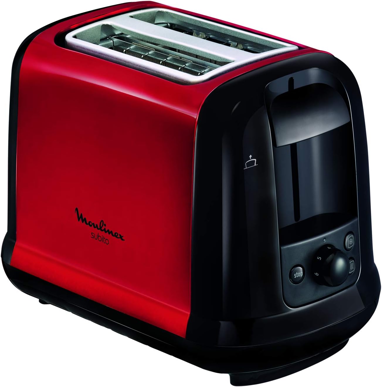 MOULINEX Subito Toaster LT260D11 - 2 Slots - Red