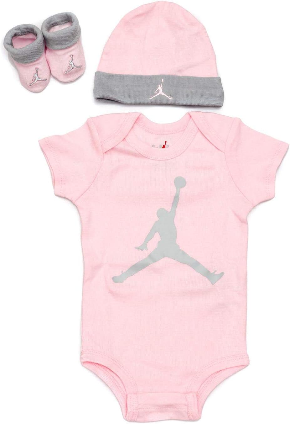 Nike Air Jordan 3 Piece Infant Set Pink LJ0041-A9Y Size 0-6M