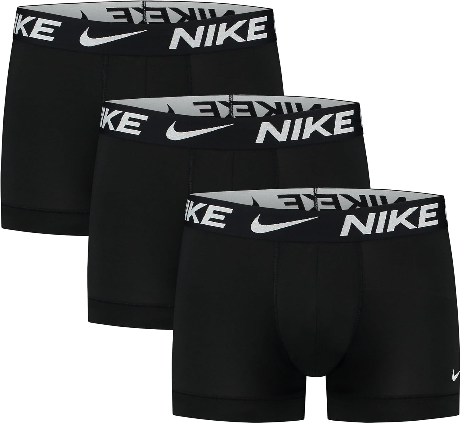Nike Dri-Fit Esmicro Trunks 3 Pieces, Black/Black, M