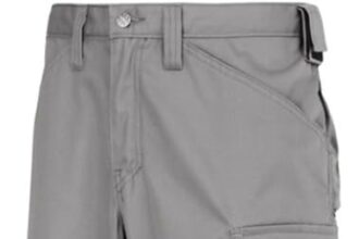 Snickers 33111818042 Size 42" Cool Twill Craftsmen Trousers Grey