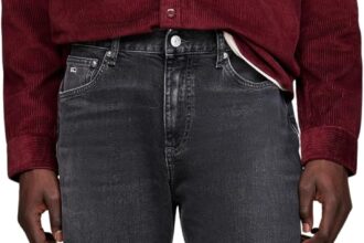 Tommy Jeans Men's Ryan Straight Regular Fit Jeans